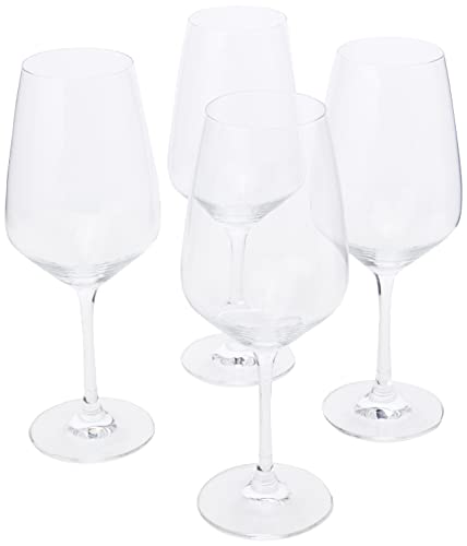 vivo by Villeroy und Boch Group - Voice Basic Rotweinglas-Set, 4-tlg., 497 ml, Kristallglas, klar,...