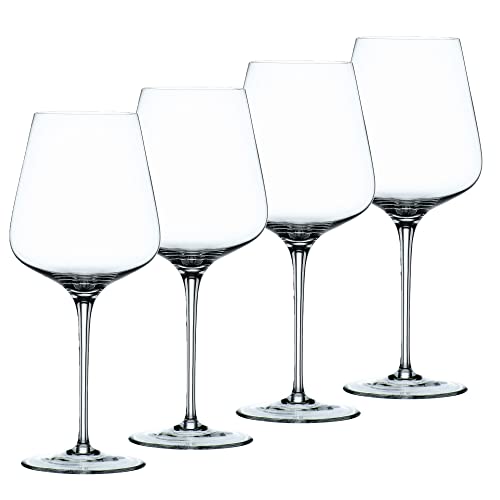 Spiegelau & Nachtmann 4-teiliges Bordeauxglas-Set, Glas, Transparent, 4 Stück (1er Pack)