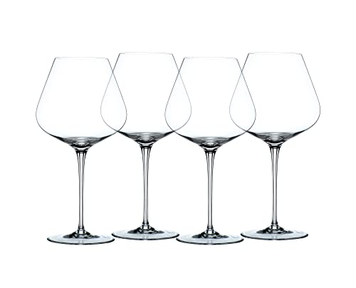 Spiegelau & Nachtmann 4-teiliges Burgunderglas-Set, Glas, Transparent, 4 Stück (1er Pack), 4