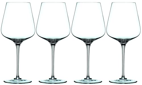 Spiegelau & Nachtmann 4-teiliges Bordeauxglas-Set, Glas, Transparent, 4 Stück (1er Pack)