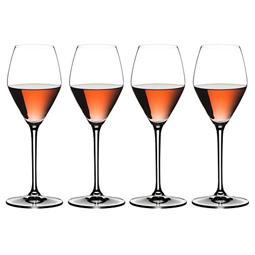 RIEDEL Extreme Rosé-/Champagner-Weinglas, transparent, 4 Stück, 11.36 fluid ounces